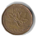 1 cent 1989 Kanada (Canada) revers