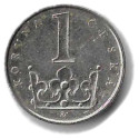 1 kruna 2002 Češka (Czechia) revers