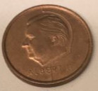 20 franaka 1994 Belgija (Belgium) avers