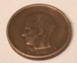 20 franaka Belgija (Belgium) avers