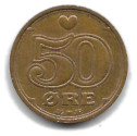 50 ore 1995 Danska (Denmark) revers